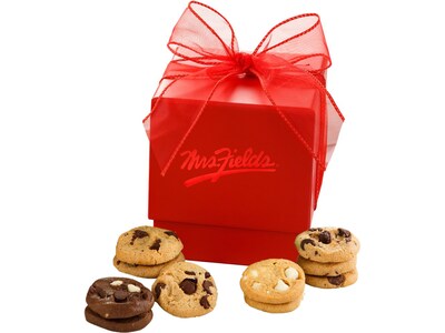 Mrs. Fields Nibblers Crimson Cookies Mini Box, Variety Pack, 17.6 oz., (ST21EVBOXL240)