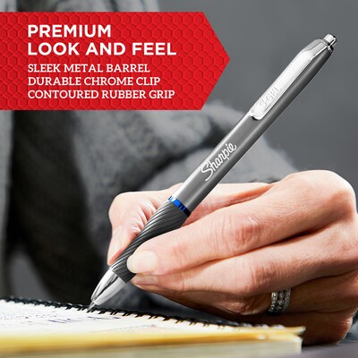 Sharpie S-Gel Gel Pens Fine Point 0.7mm Black Ink Gel Ink Pen