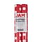 JAM PAPER Gift Wrap, Polka Dot Wrapping Paper, 25 Sq Ft per Roll, Red with White Dots, 2/Pack