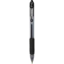 Zebra Z-Grip Retractable Ballpoint Pen, Medium Point, Black Ink, Dozen (22210)