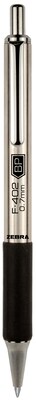 Zebra F-402 Retractable Ballpoint Pen, Fine Point, 0.7mm, Black Ink (ZEB29210)