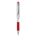 Zebra Z-Grip Flight Retractable Ballpoint Pens, Bold Point, Red Ink, 12/Pack (21930)