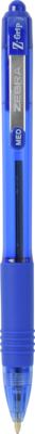 Zebra Z-Grip Retractable Ballpoint Pens, Medium Point, 1.0mm, Blue Ink, 24/Pack (ZEB12225)