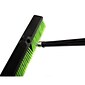 Alpine Industries 18" Green Multi-Surface Push Broom, (2-Pack)