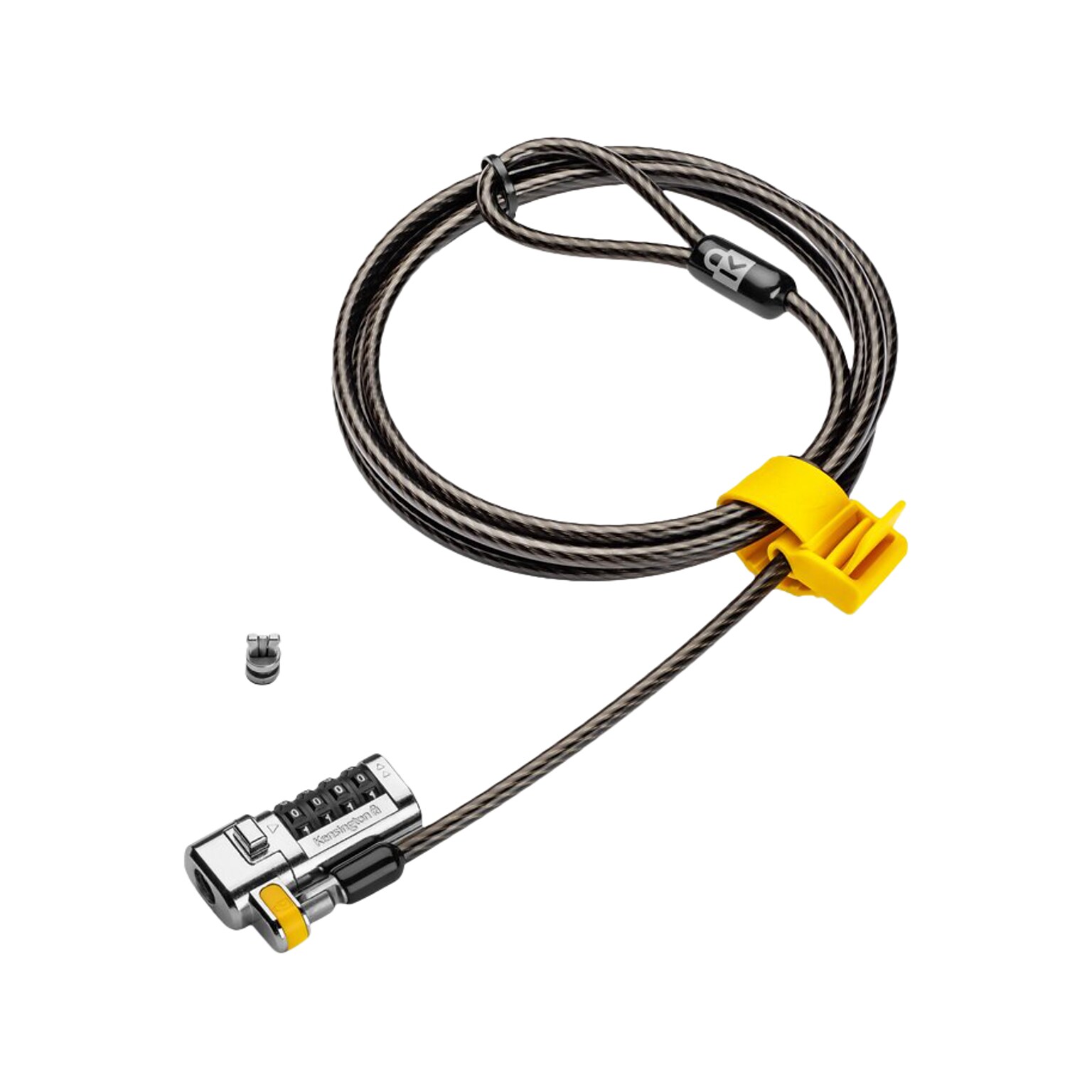 Kensington ClickSafe Combination Laptop Lock for Nano Security Slot, 6ft. (K68104WW)