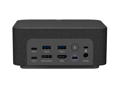 Logitech Logi Dock USB-C All-in-One Docking Station + Speakerphone, MIcrosoft Teams, Graphite (986-000015)