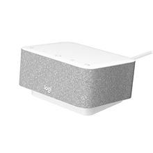 Logitech Logi Dock USB-C Docking Station + Speakerphone, White (986-000031)