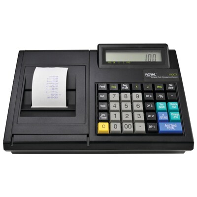 Royal 100CX Portable Electronic Cash Register (82175Q)