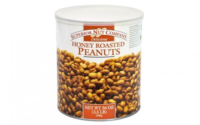 Superior Nut Honey Roasted Peanuts, 56 oz. (259-00019)