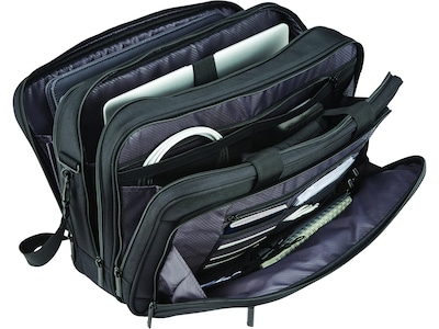 Samsonite Classic Business 2.0 Laptop Briefcase, Black Polyester (144294-1041)