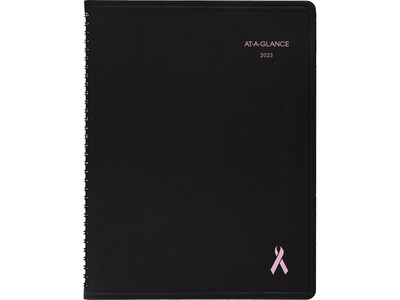 2023 AT-A-GLANCE QuickNotes City of Hope 8.25 x 11 Monthly Planner, Black (76-PN06-05-23)