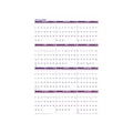 2023 AT-A-GLANCE 24 x 36 Yearly Wall Calendar, White/Purple/Red (PM12-28-23)
