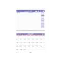 2023 AT-A-GLANCE 11 x 8.5 Monthly Desk or Wall Calendar, White/Purple/Red (PM170-28-23)