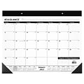 2023 AT-A-GLANCE 21.75 x 17 Monthly Desk Pad Calendar, Black/White (SK22-00-23)