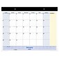 2023 AT-A-GLANCE QuickNotes 22 x 17 Monthly Desk Pad Calendar, White/Blue/Yellow (SK700-00-23)