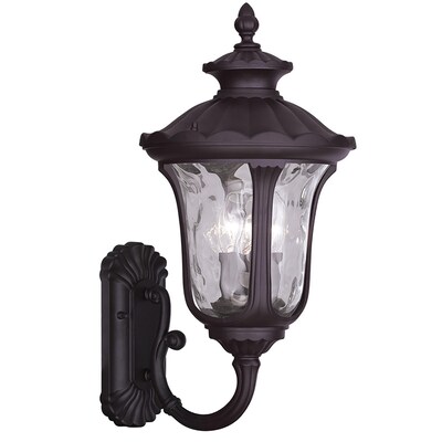 Livex Lighting 3-Light Bronze Outdoor Wall Lantern (7862-07)