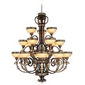 Livex Lighting 5-Light Palacial Bronze Chandelier with Gilded Accents (8539-64)