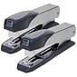 Charles Leonard Executive Desktop Stapler, 50 Sheet Capacity, Silver/Gray (CHL82415)