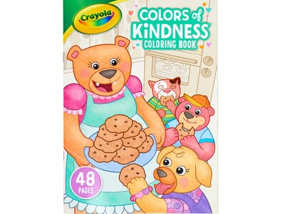 Crayola Colors of Kindness Coloring Book, 48 Pages (04-2660)