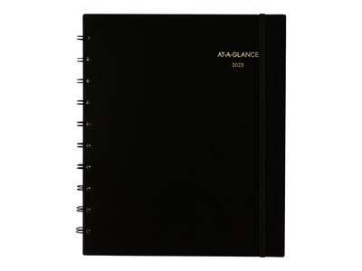 2023 AT-A-GLANCE Move-A-Page 8.75 x 11 Weekly & Monthly Appointment Book Planner, Black (70-950E-05-23)