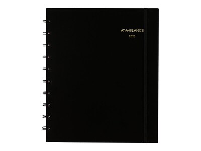 2023 AT-A-GLANCE Move-A-Page 8.75 x 11 Weekly & Monthly Appointment Book Planner, Black (70-950E-0