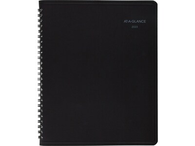 2023 AT-A-GLANCE QuickNotes 7 x 8.75 Monthly Planner, Black (76-08-05-23)