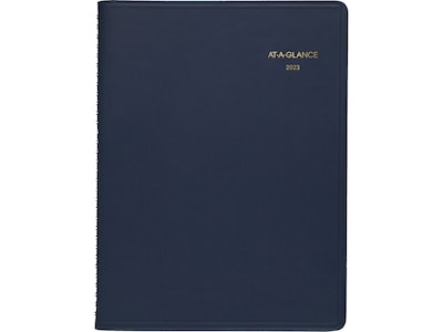 2023 AT-A-GLANCE Fashion 9 x 11 Monthly Planner, Navy (70-260-20-23)