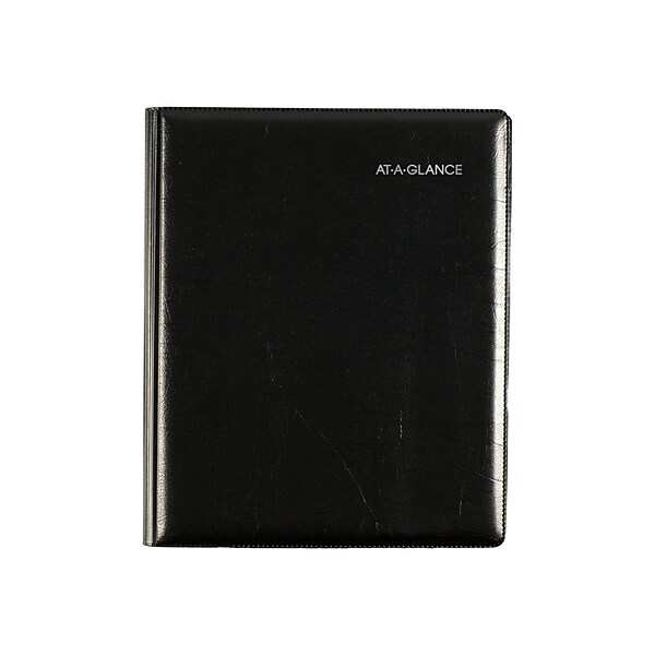 2023 AT-A-GLANCE DayMinder Executive 7 x 8.75 Weekly & Monthly Planner, Black (G545-00-23)