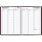 2023 AT-A-GLANCE DayMinder 8" x 11" Weekly Appointment Book Planner, Burgundy (G520-14-23)