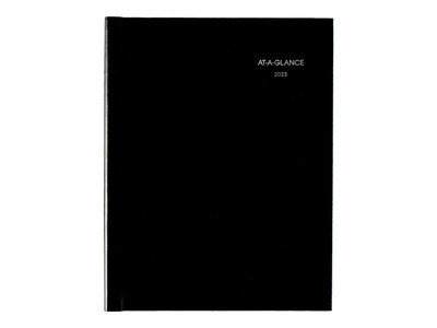 2023 AT-A-GLANCE DayMinder Premiere 8 x 11 Weekly Appointment Book Planner, Black (G520H-00-23)