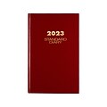 2023 AT-A-GLANCE 7.75 x 12 Daily Standard Diary, Red (SD376-13-23)