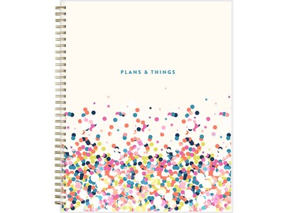 2022-2023 Blue Sky Star Confetti Bright 8.5 x 11 Academic Weekly & Monthly Planner, Multicolor (136609-A23)