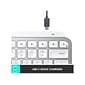 Logitech MX Keys Mini Wireless Keyboard for Mac , Pale Gray, (920-010389)