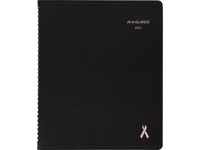 2023 AT-A-GLANCE QuickNotes City of Hope 8 x 10 Weekly & Monthly Appointment Book, Black (76-PN01-