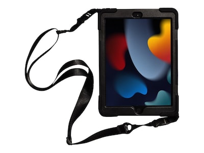 CODi Rugged Polycarbonate/Silicone Case for 10.2" iPad Gen 7/8/9, Black  (C30705065)