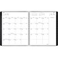 2023 AT-A-GLANCE Contemporary 9" x 11" Monthly Planner, Black (70-260X-05-23)