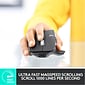 Logitech MX Master 3 Ergonomic Wireless Mouse for Business, Graphite (910-006198)