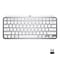 Logitech MX Keys Mini for Business Wireless Ergonomic Keyboard, Pale Gray (920-010595)
