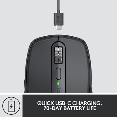 Logitech MX Anywhere 3 Compact Performance Mouse for Business, Graphite (910-006204)