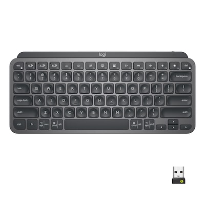 Logitech MX Keys Mini for Business Wireless Ergonomic Keyboard, Graphite (920-010594)