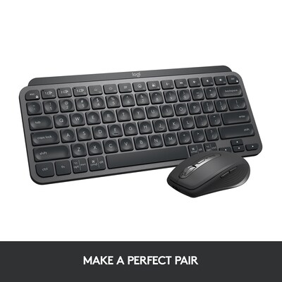 Logitech MX Keys Mini for Business Wireless Ergonomic Keyboard, Graphite (920-010594)