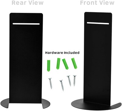 Alpine Industries Automatic Gel Sanitizer Dispenser with Tabletop Stand, 40 oz, Black