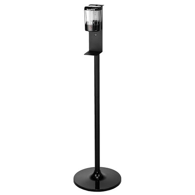 Alpine Industries Automatic Gel Hand Sanitizer Dispenser and Liquid Soap Dispensing with Floor Stand