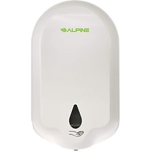 Alpine Industries Wall Mount Automatic Gel Hand Sanitizer Dispenser and Liquid Soap Dispensing, 37 o