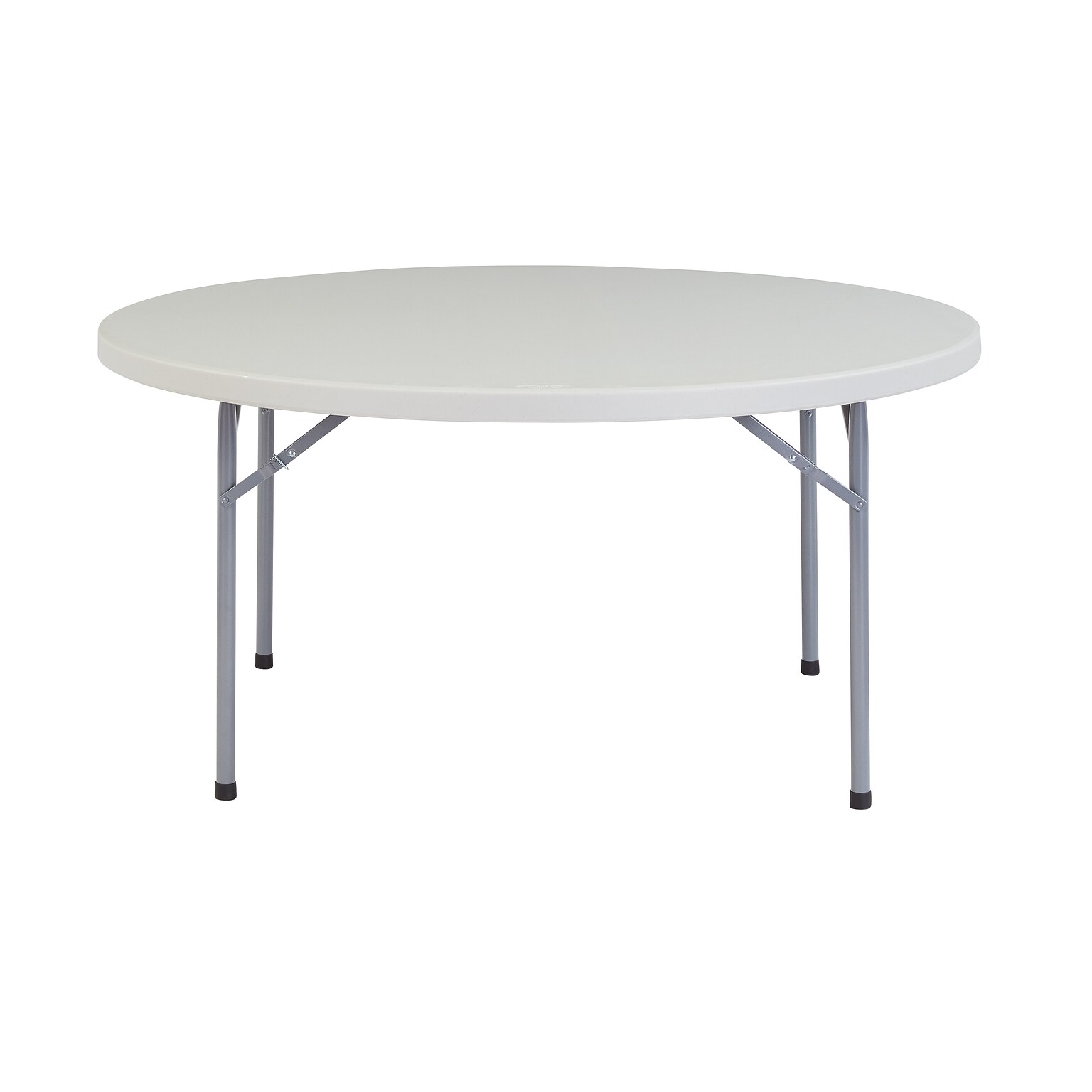NPS 60 Dia. Folding Table, White (BT60R1)