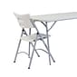 NPS Heavy Duty Fold-in-Half Table, 30 x 72, Speckled Gray (BMFIH30721)