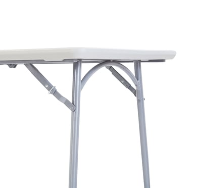 NPS Heavy Duty Fold-in-Half Table, 30 x 72, Speckled Gray (BMFIH30721)