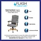Flash Furniture Derrick Fabric Swivel Executive Office Chair, Gray (802GR)