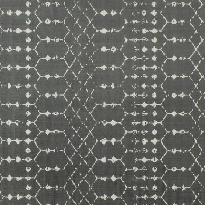 Flash Furniture Beth Collection Polyester 121" x 96" Rectangular Machine Made Rug, Dark Gray/Ivory (