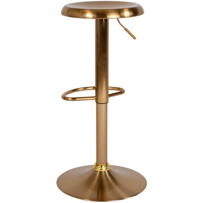 Flash Furniture Madrid Series Retro Barstool, Gold (CH181220GD)